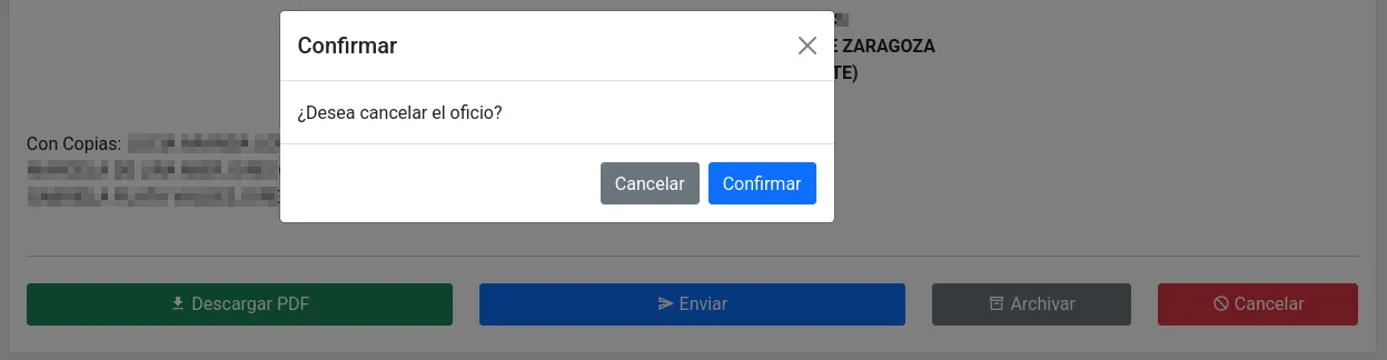 Cancelar