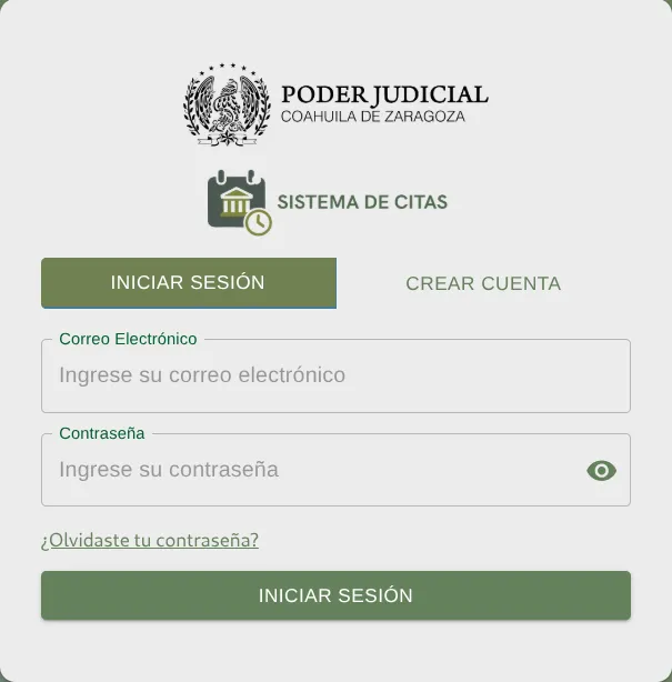 Inicio de sesión