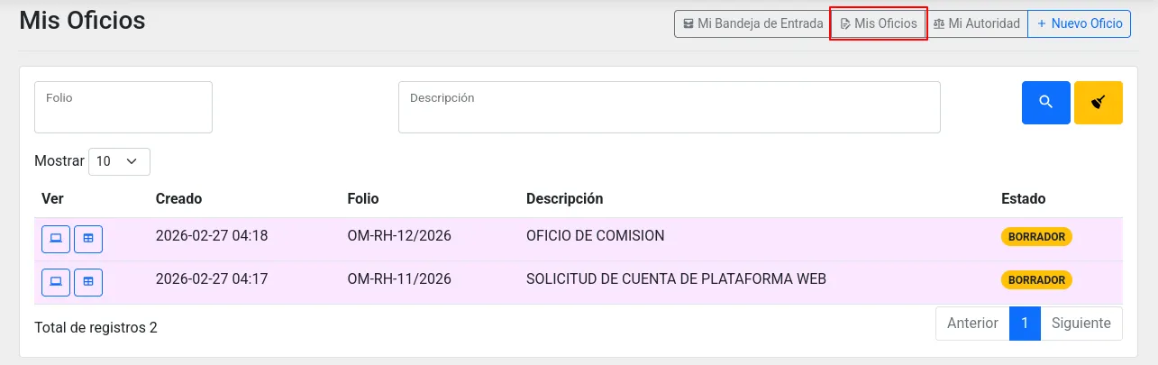Mis Oficios